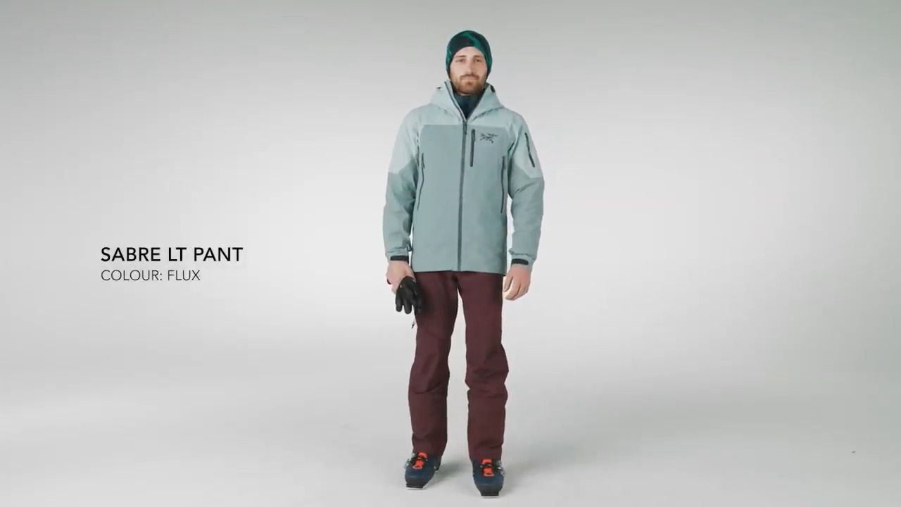 opplanet arcteryx sabre lt pant mens flux video