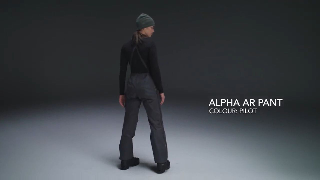 opplanet arcteryx womens alpha ar pant pilot video