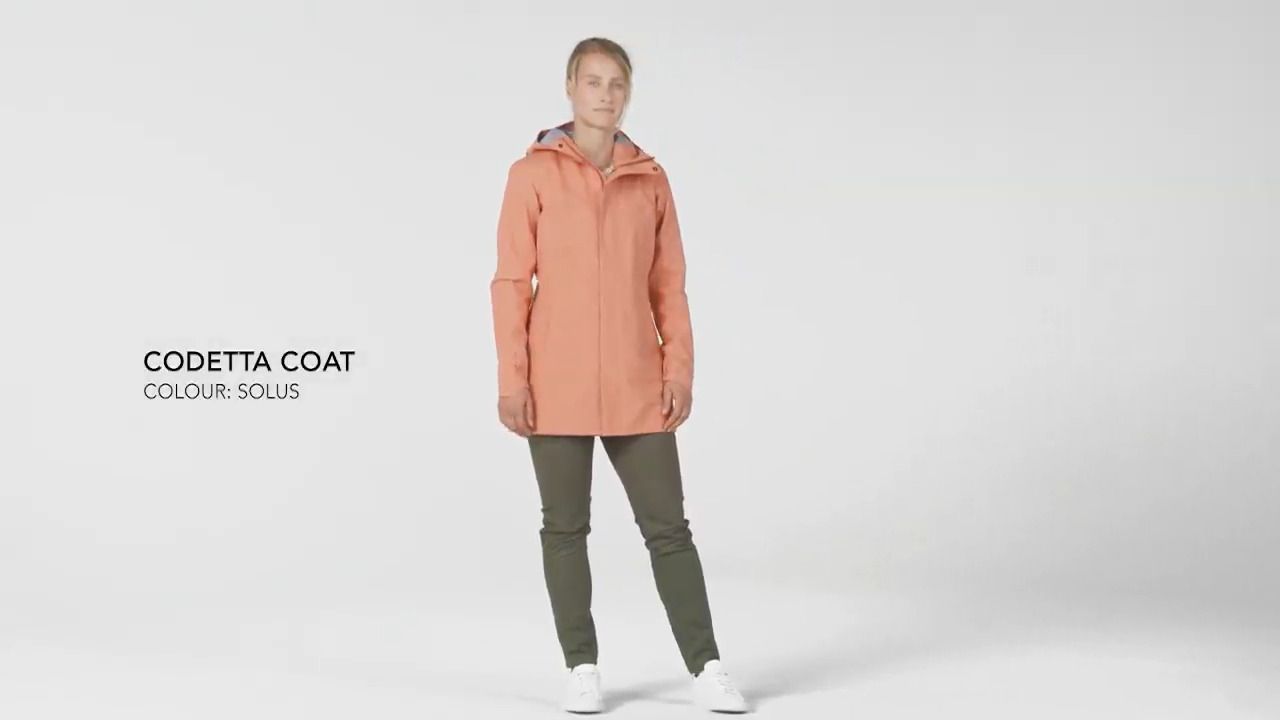 opplanet arcteryx womens codetta coat solus video