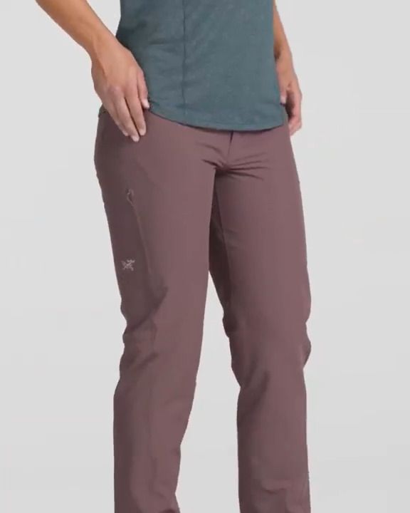opplanet arcteryx womens creston pant inertia video