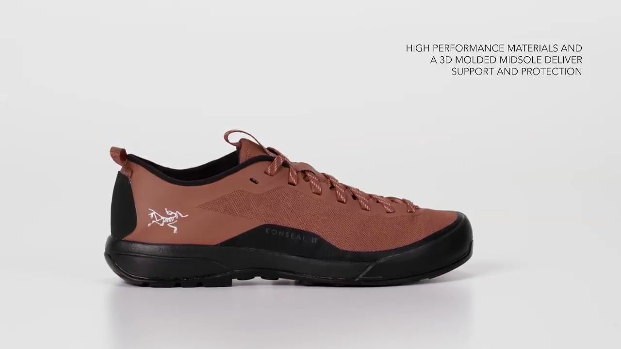 opplanet arcteryx womens konseal lt shoe leal black video
