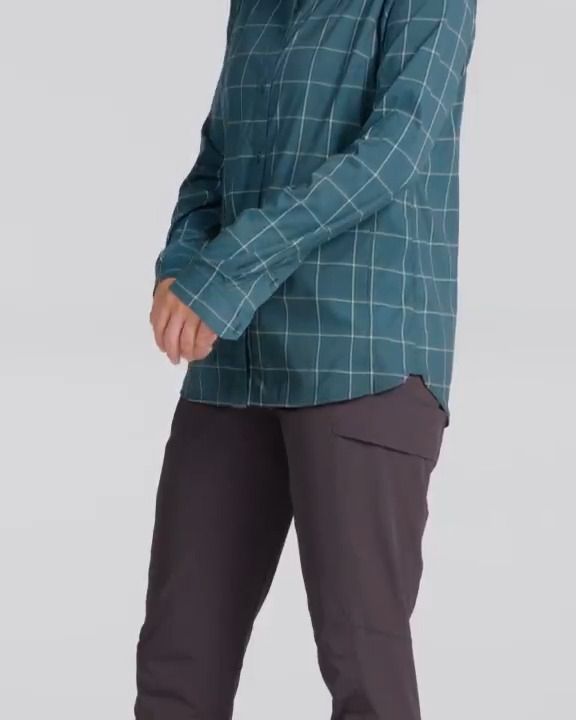 opplanet arcteryx womens riel long sleeve shirt astralite video