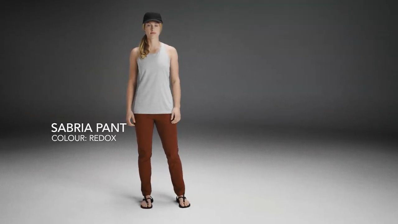 opplanet arcteryx womens sabria pant redox video