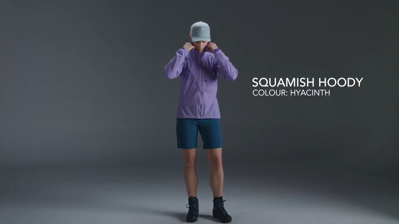 opplanet arcteryx womens squamish hoody hyacinth video