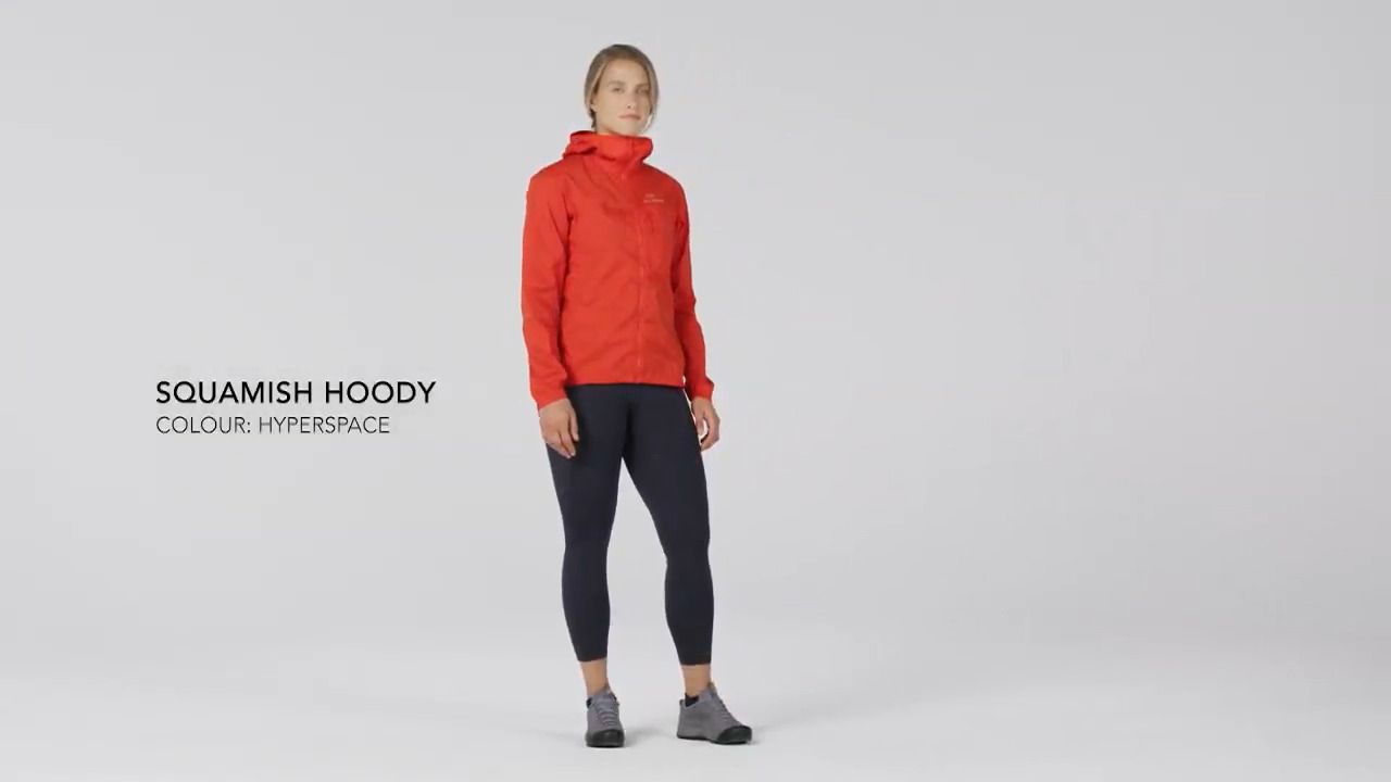 opplanet arcteryx womens squamish hoody hyperspace video
