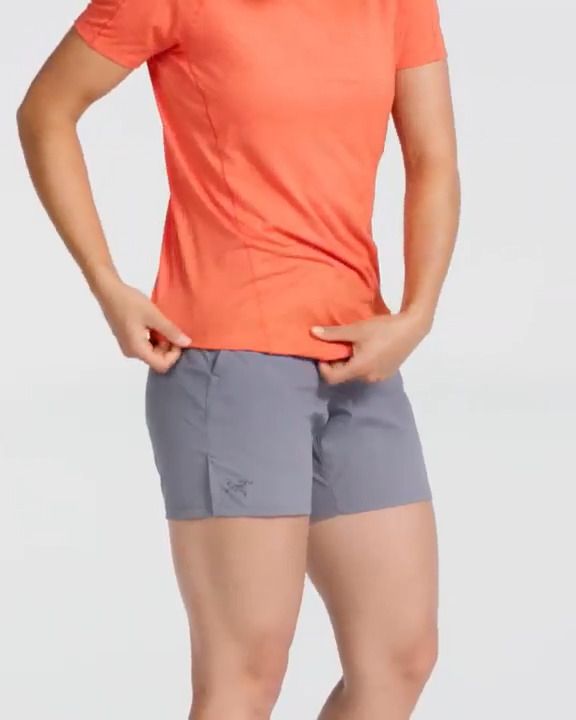 opplanet arcteryx womens taema short macro video