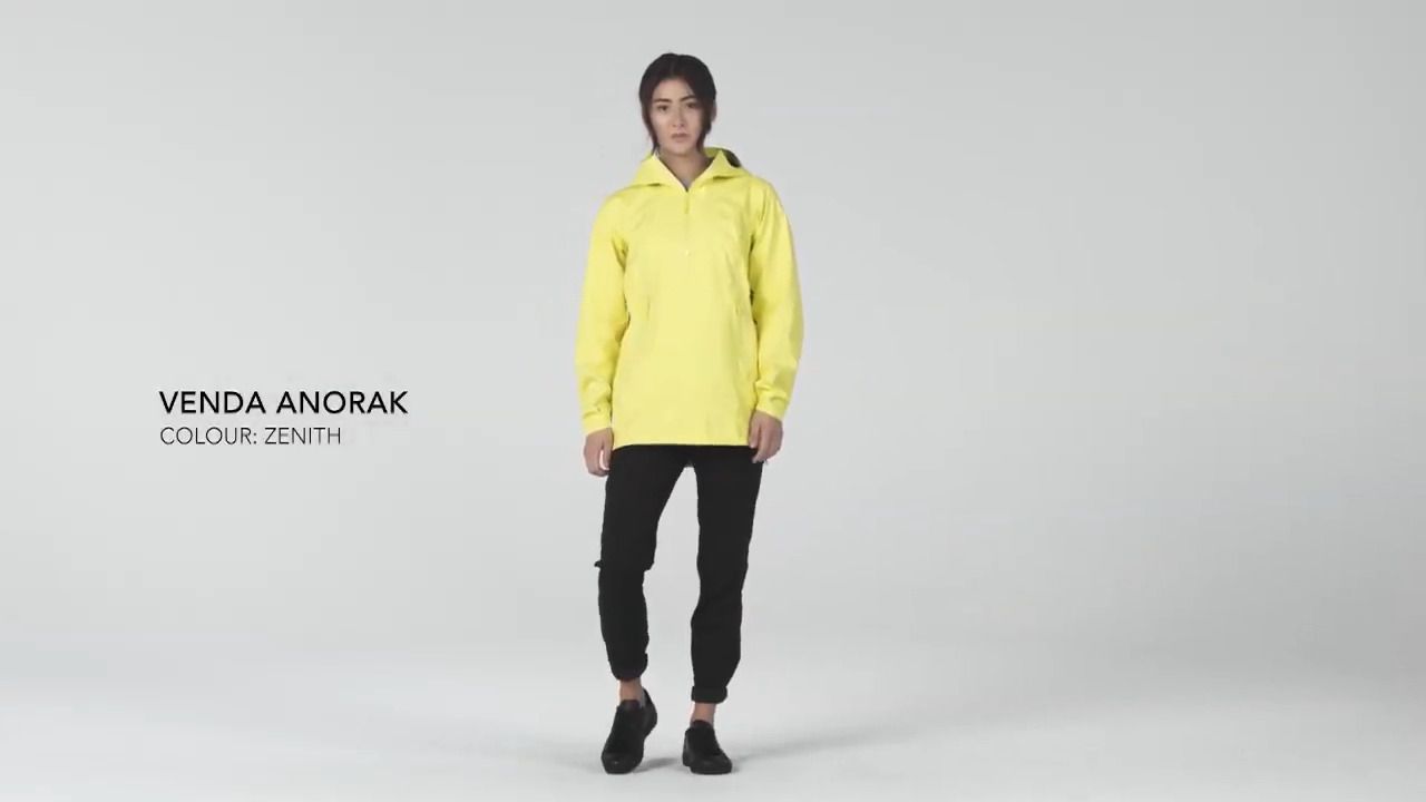 opplanet arcteryx womens venda anorak zenith video