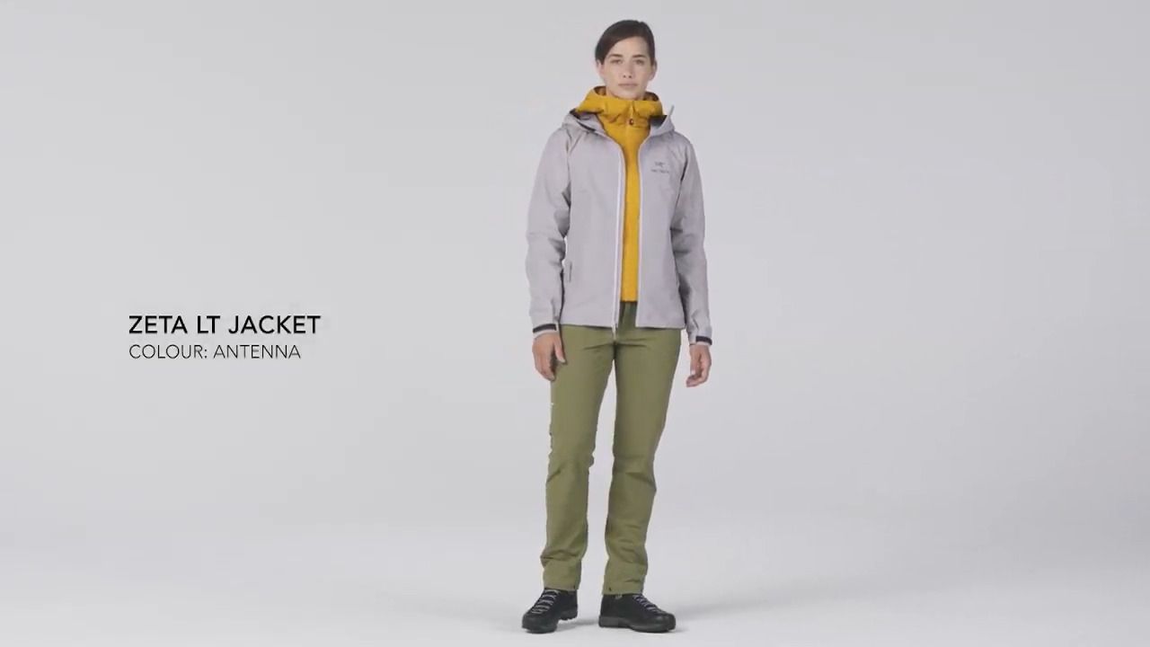 opplanet arcteryx womens zeta lt jacket antenna video
