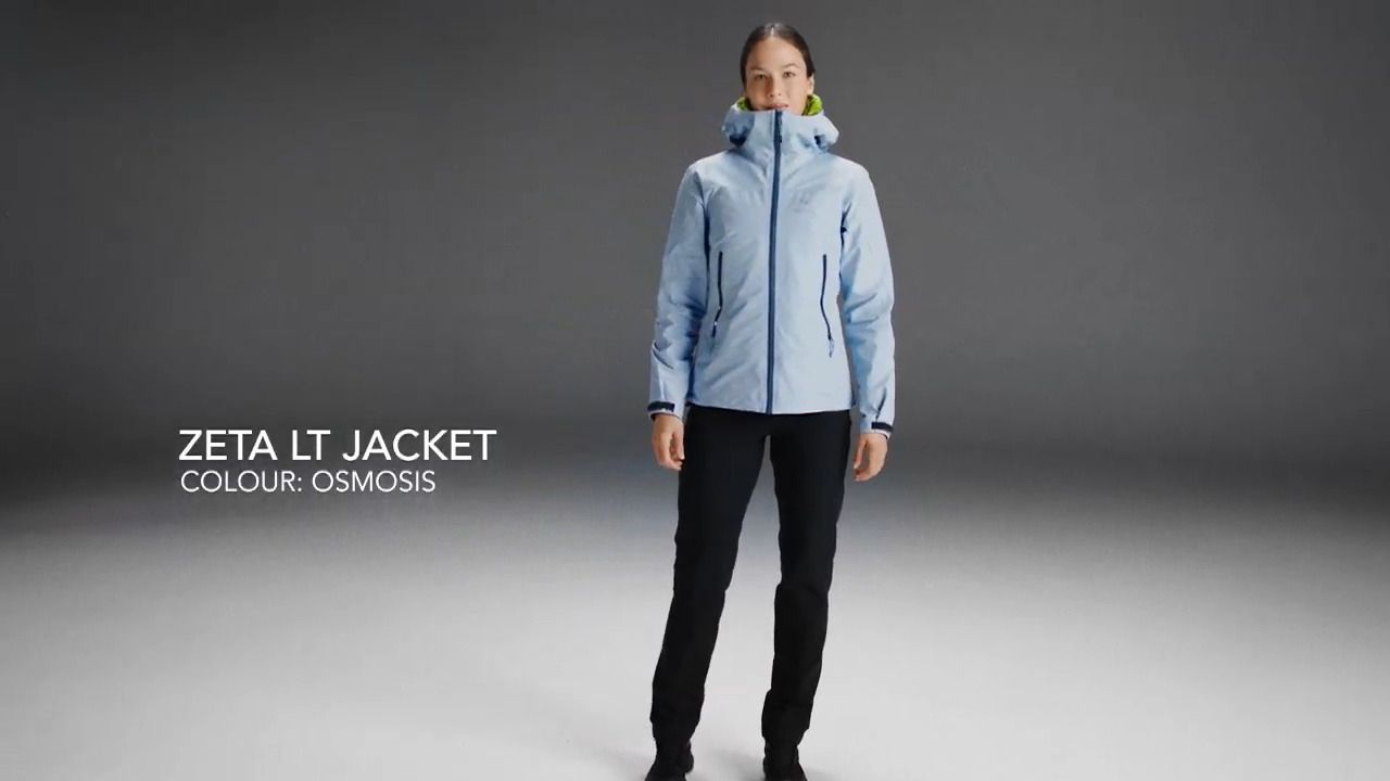 opplanet arcteryx womens zeta lt jacket osmosis video