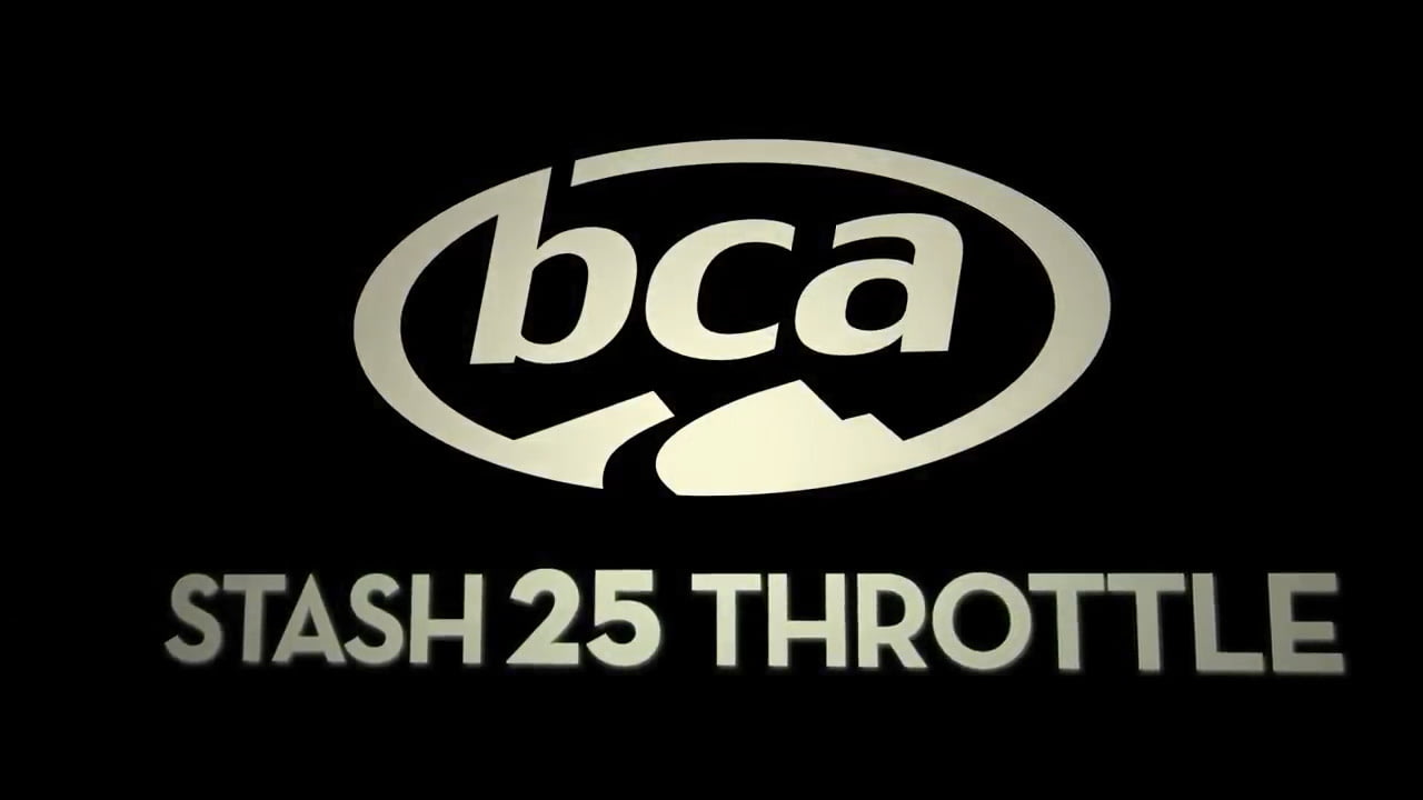 opplanet backcountry access bca stash 25 throttle pack video