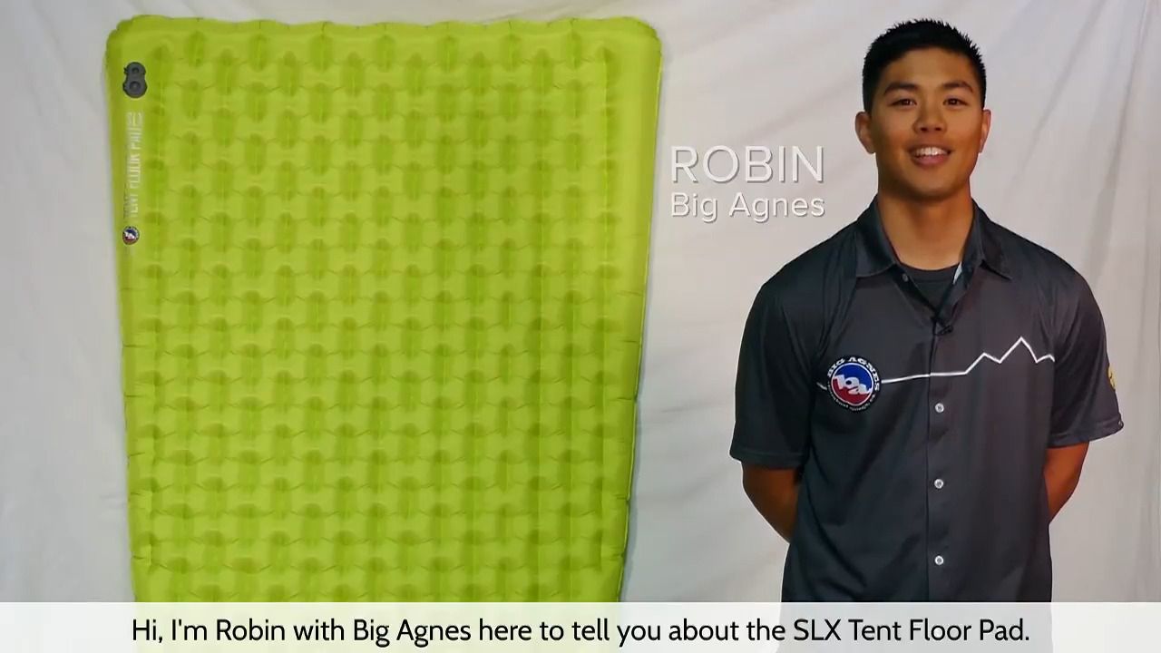opplanet big agnes slx tent floor pad new video