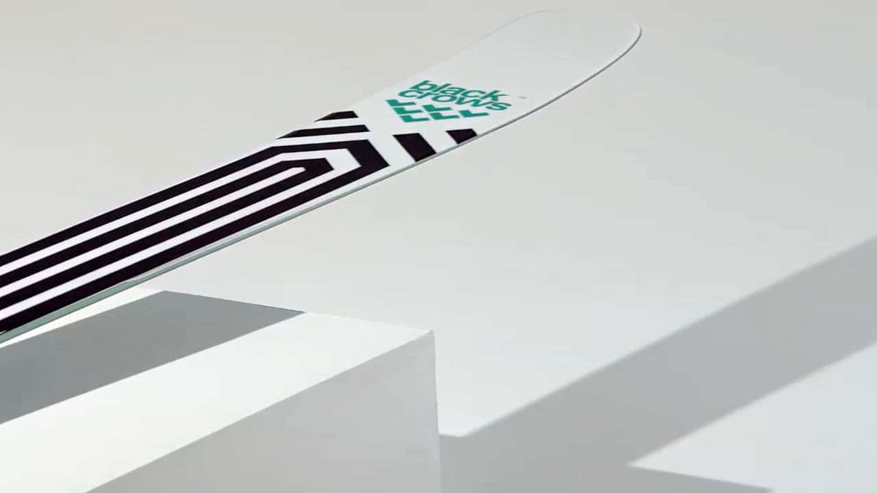 opplanet black crows atris skis slowmo video