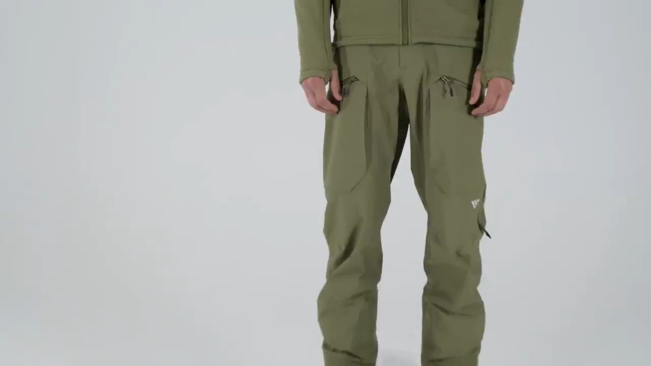 opplanet black crows ventus 3 layer gore tex light pant video
