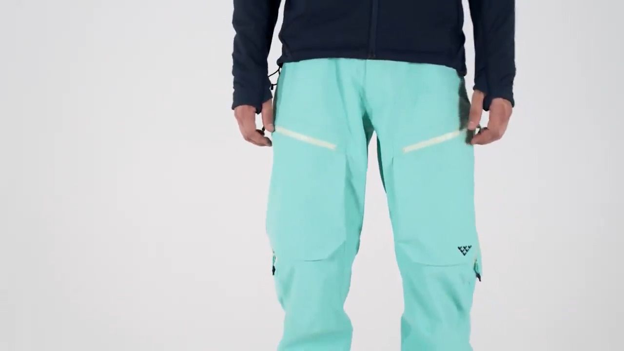 opplanet black crows ventus 3 layer gore tex pant video