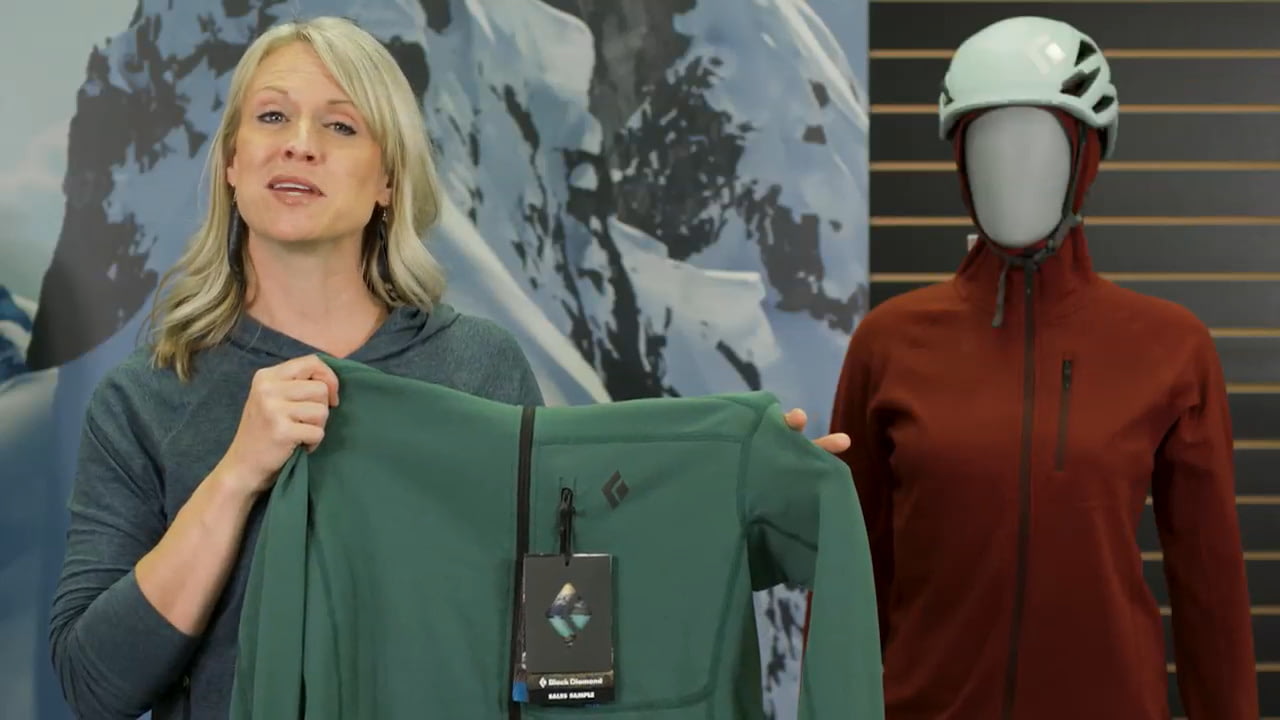 opplanet black diamond coefficient fleece hoody video