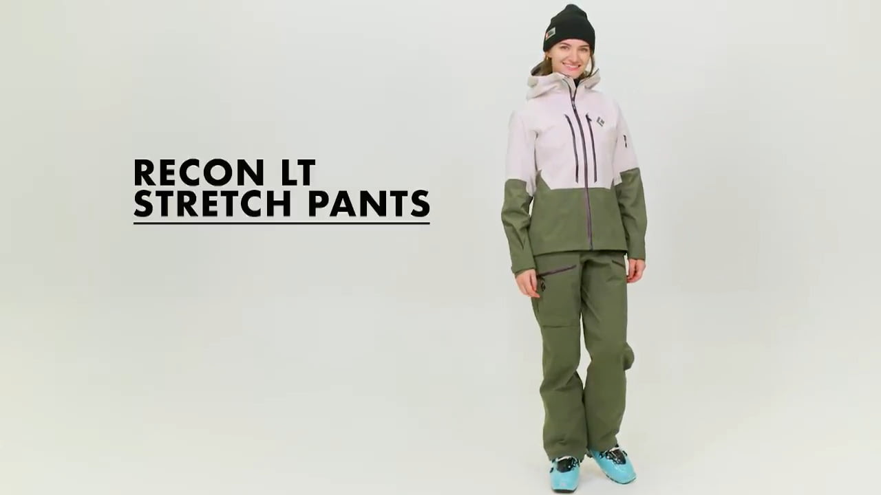 opplanet black diamond recon lt stretch pant video