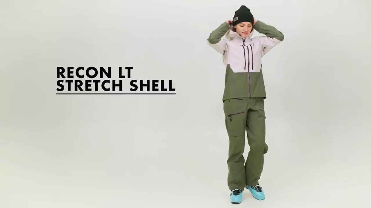 opplanet black diamond recon lt stretch shell video