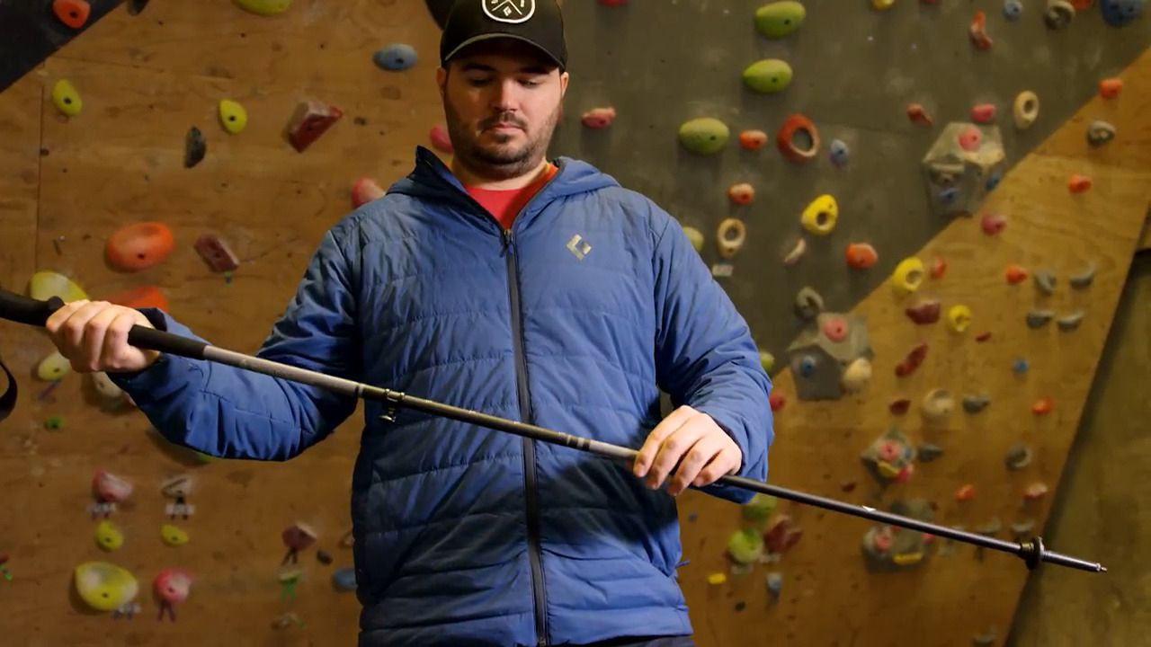 opplanet black diamond trail series trekking poles video