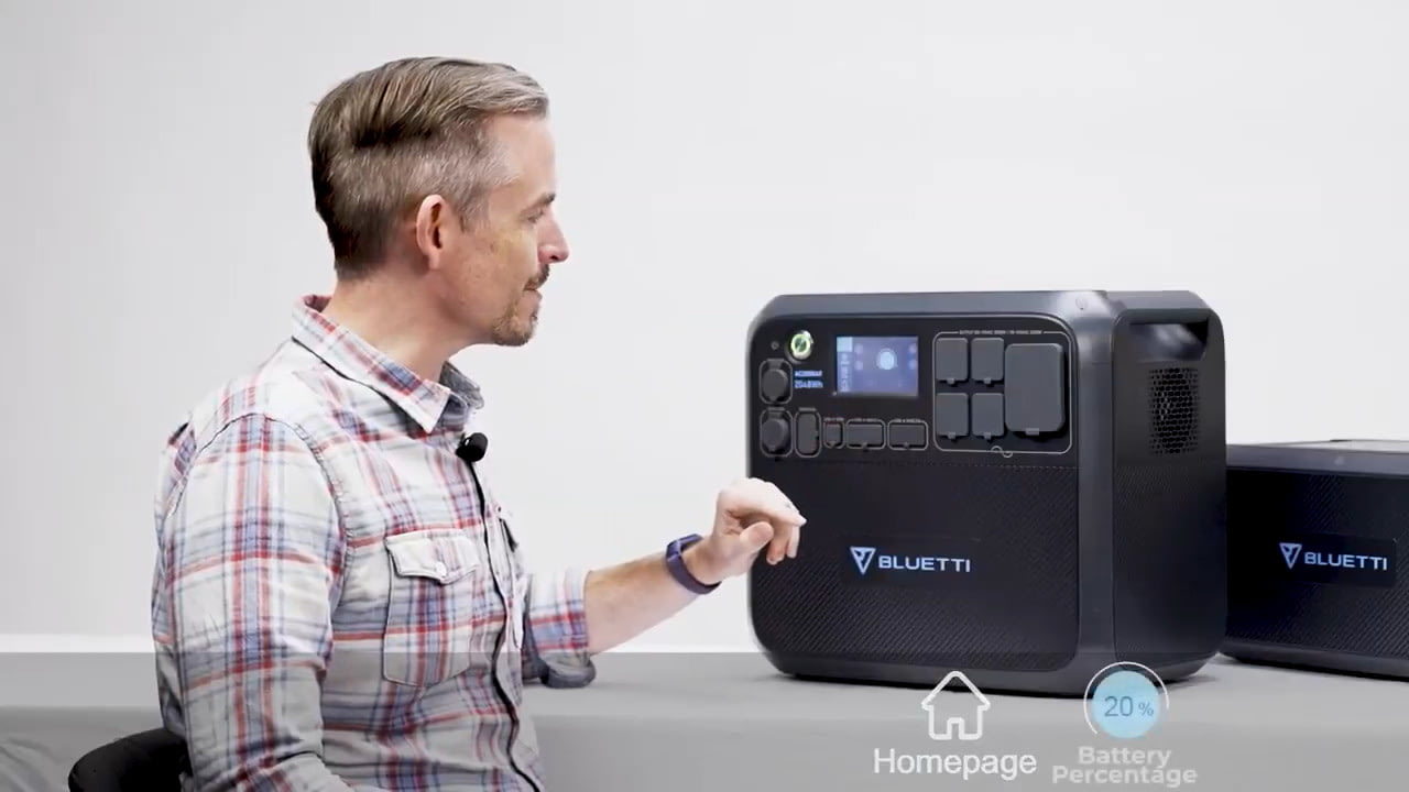 opplanet bluetti ac200max touchscreen guide video