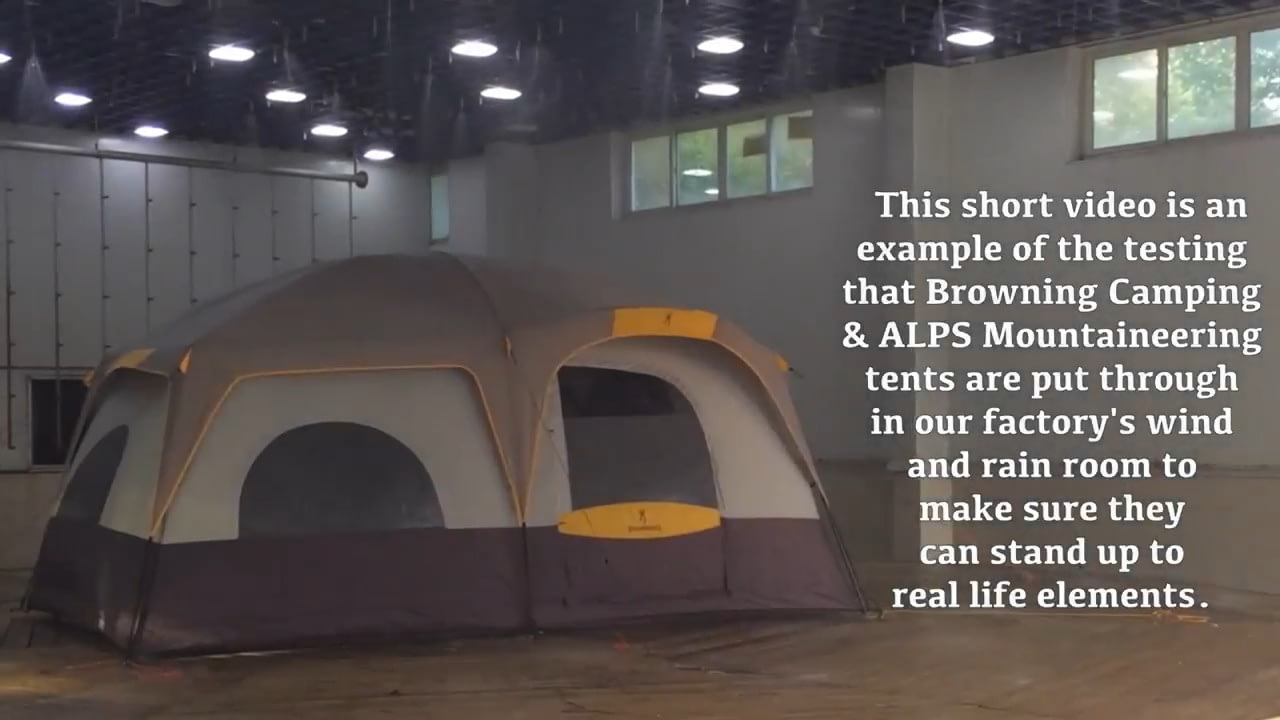 opplanet browning camping big horn tent video