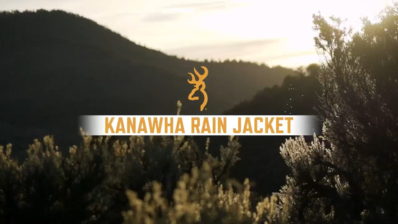opplanet browning kanawha rain jacket video