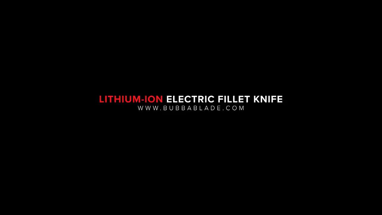 opplanet bubba blade lithium ion electric fillet knife video