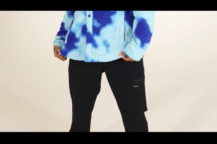 opplanet burton hearth snap up fleece video