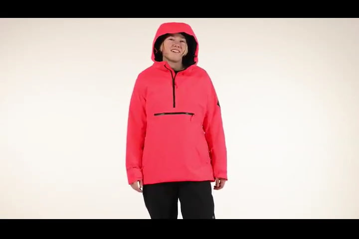opplanet burton pillowline gore tex 2l anorak jacket video