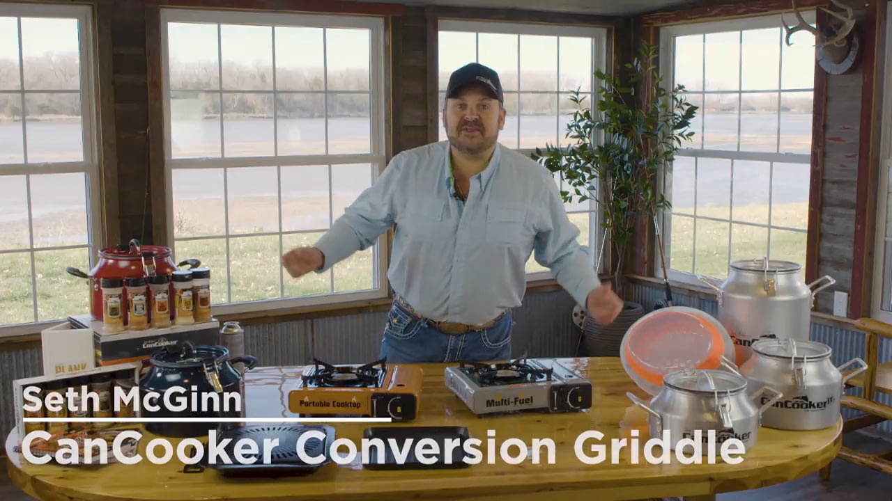 opplanet cancooker conversion griddle video