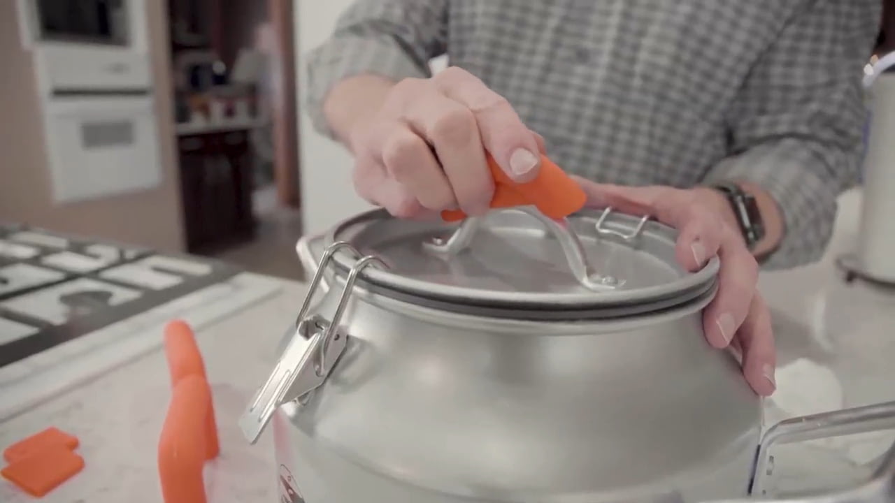 opplanet cancooker silicone handle and latch covers video