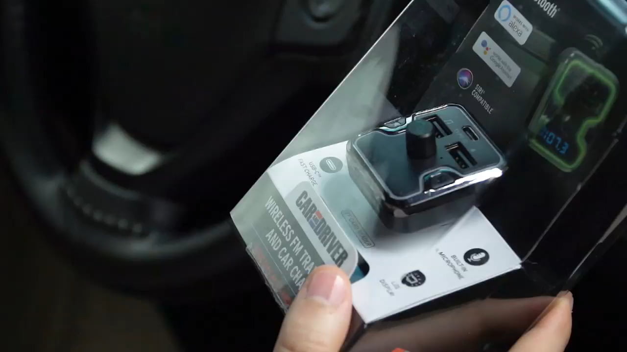 opplanet car and driver siri google alexa fm transmitter 12v charger video