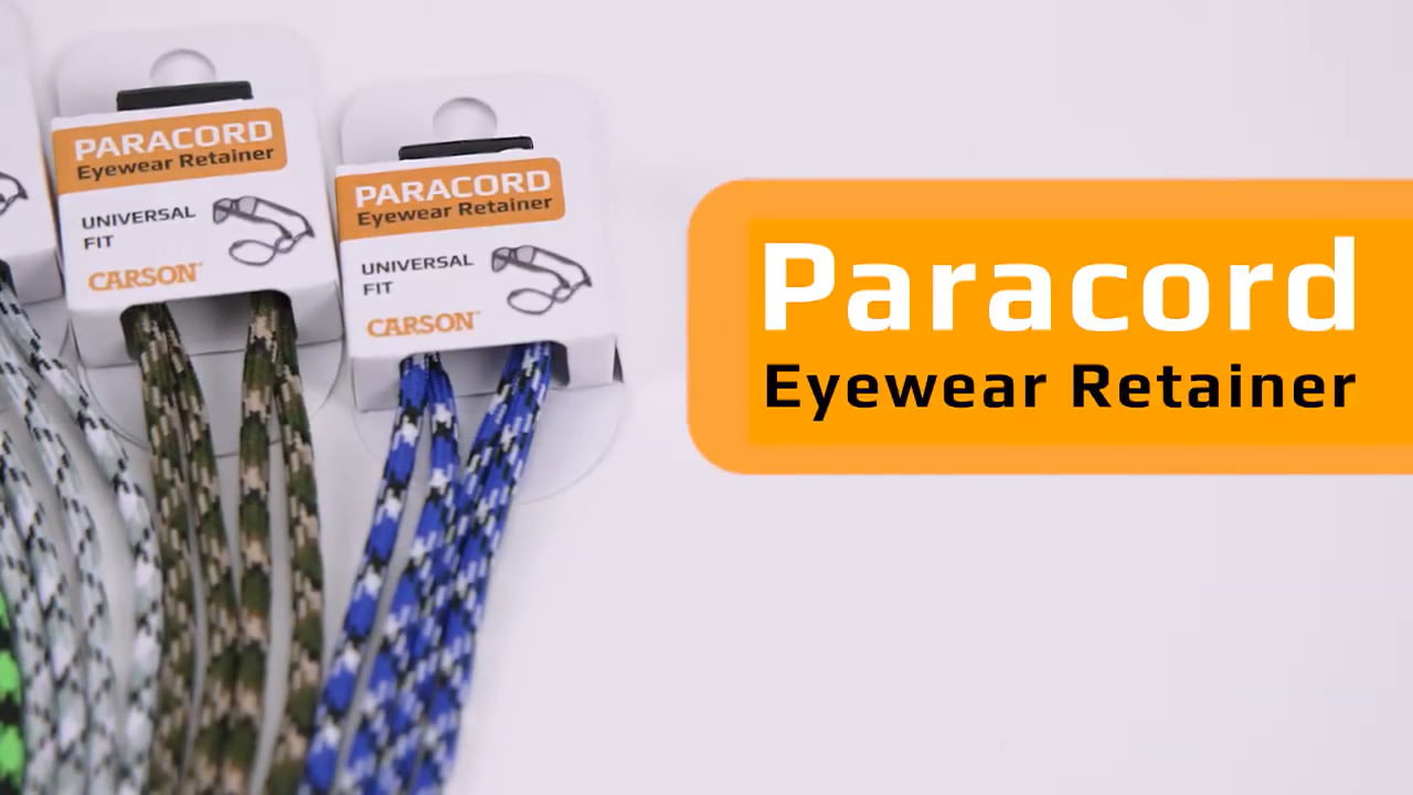 opplanet carson ex 50 paracord eyewear retainer video
