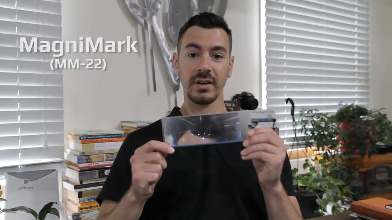 opplanet carson magnimark compact page magnifier loupe with ruler mm 22 video