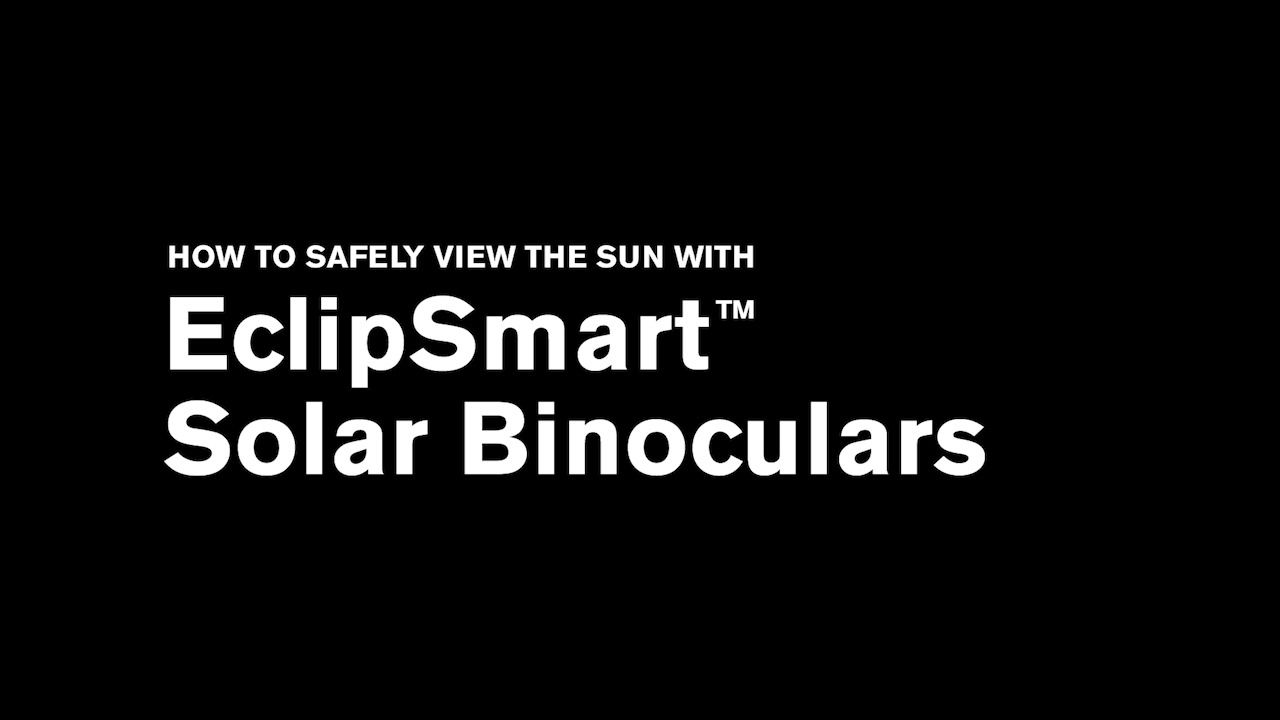 opplanet celestron eclipsmart how to safely view the solar sun w eclipsmart solar binoculars video