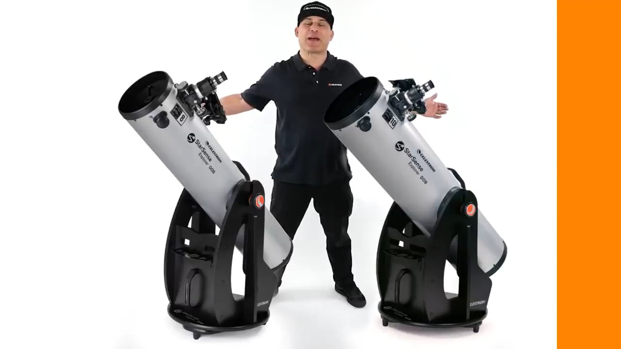opplanet celestron introducing the starsense explorer dobsonian telescope video