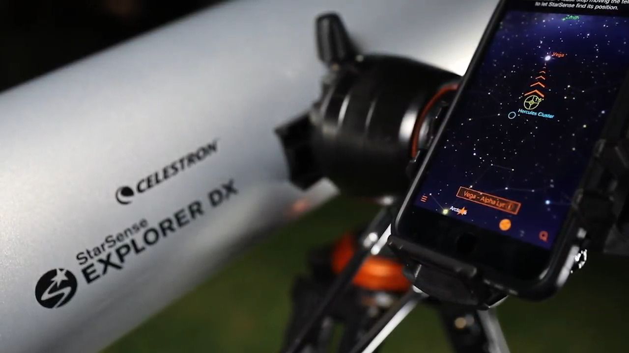 opplanet celestron starsense explorer dx video