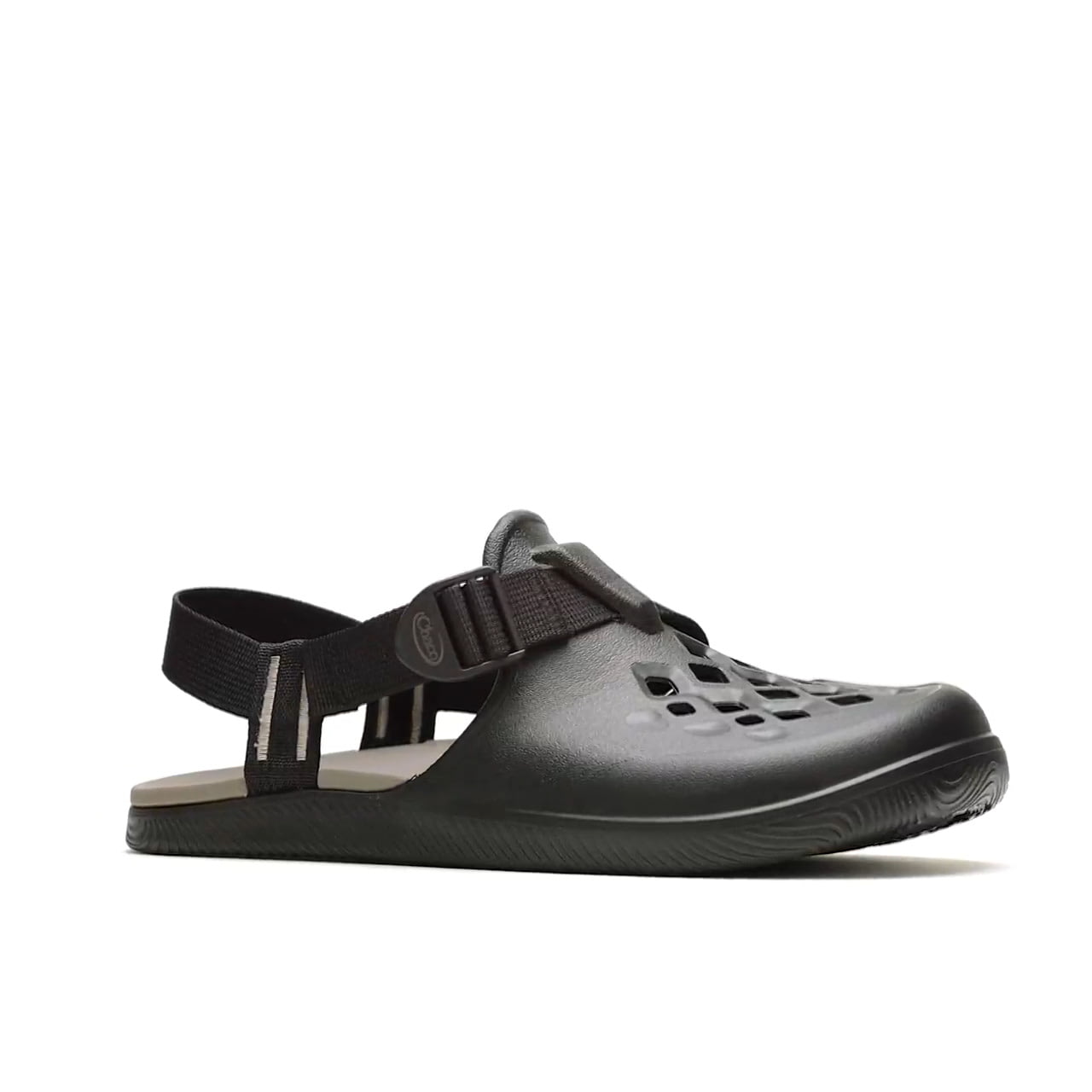 opplanet chaco chillos clog mens sandals 360 view video