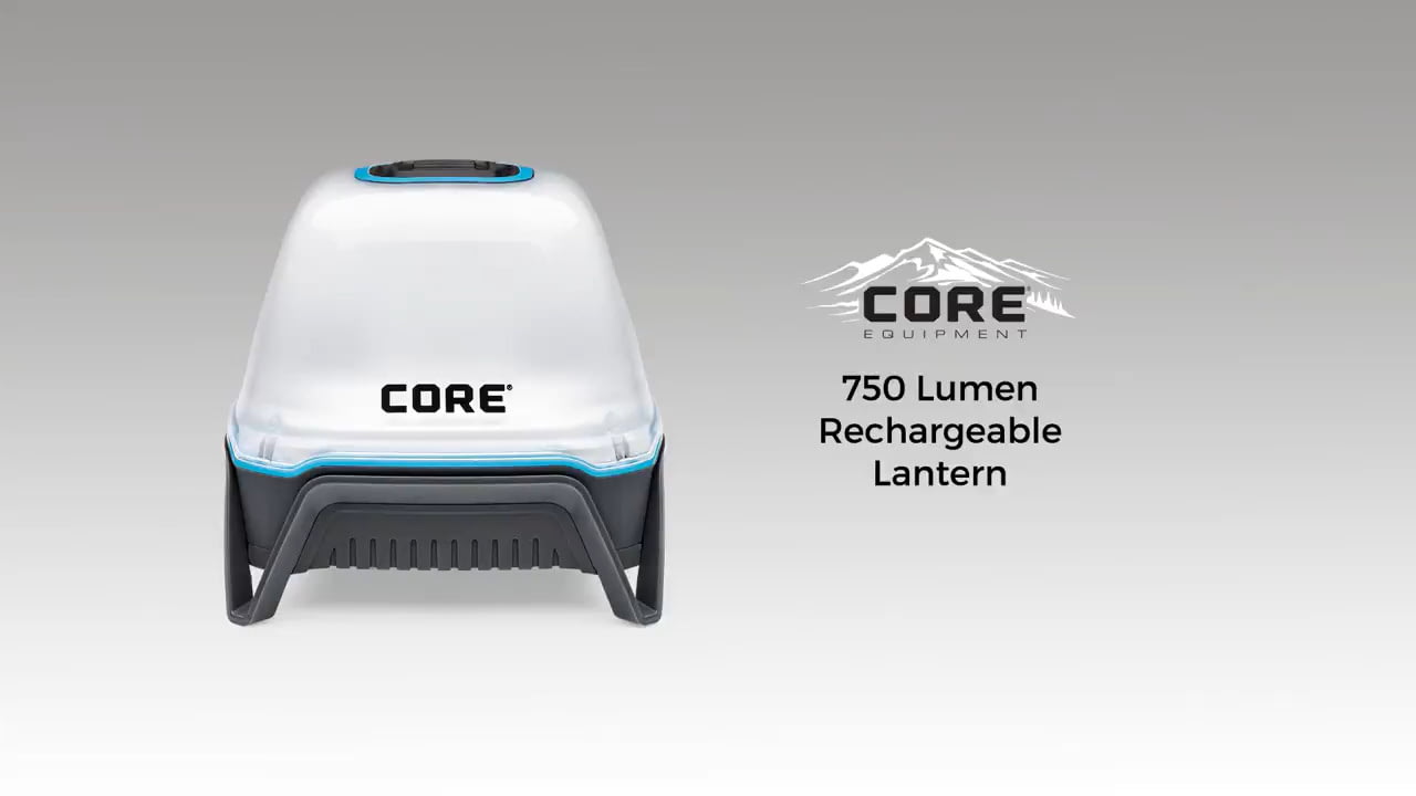 opplanet core 750 lumen rechargeable lantern video