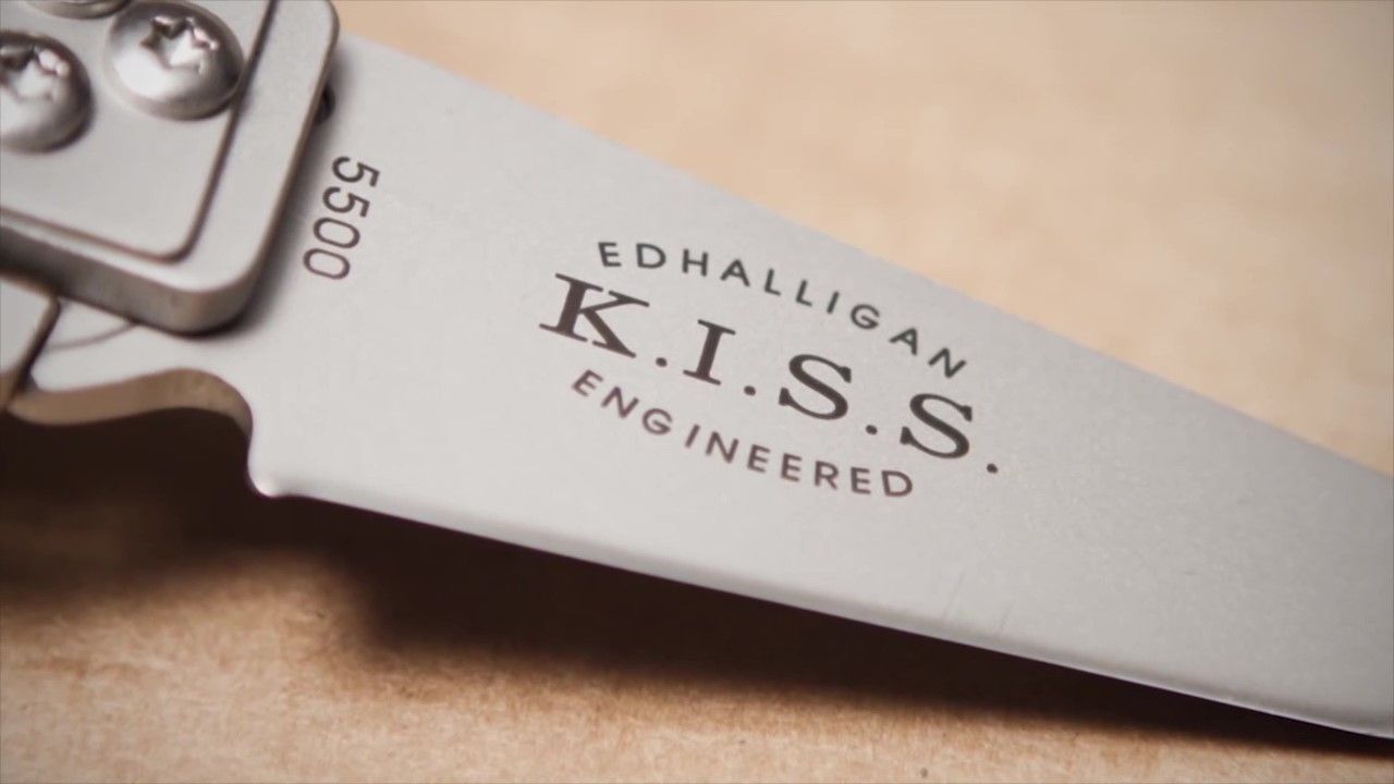 opplanet crkt kiss knife designed by ed halligan video