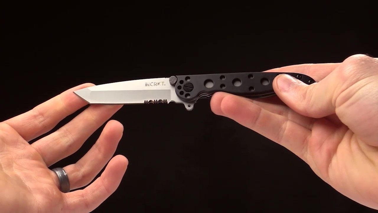 opplanet crkt m16 10z knife by kit carson video