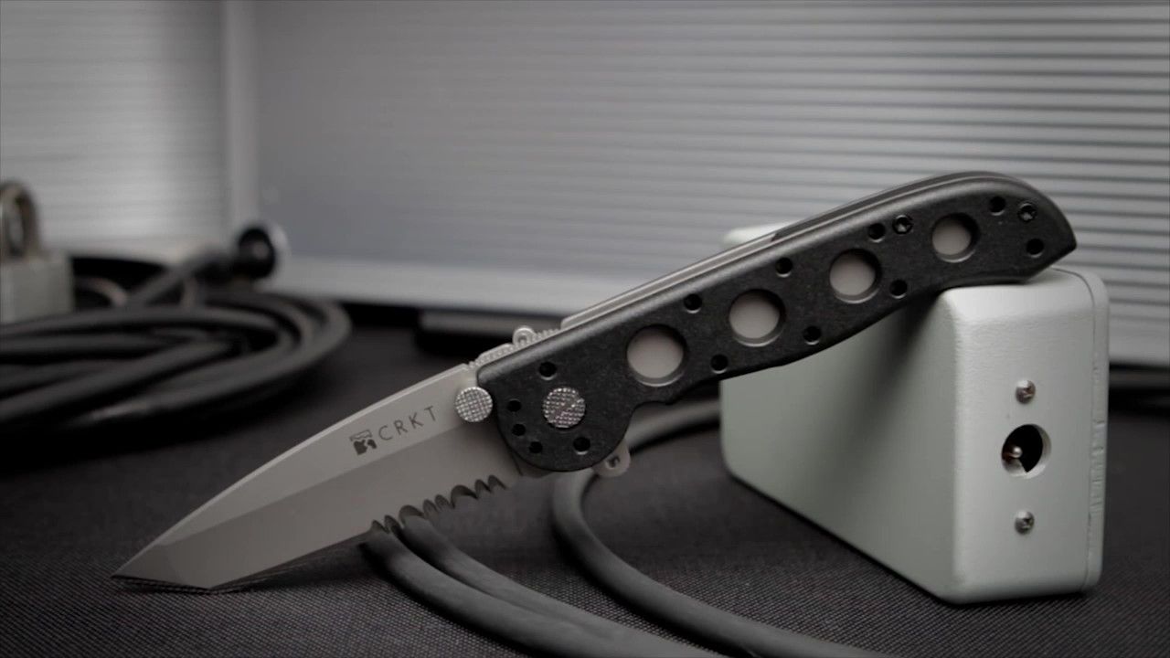 opplanet crkt m16 12z knife designed by kit carson video