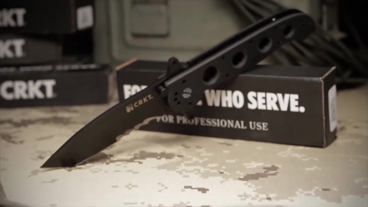 opplanet crkt m16 14sfg knife designed by kit carson video