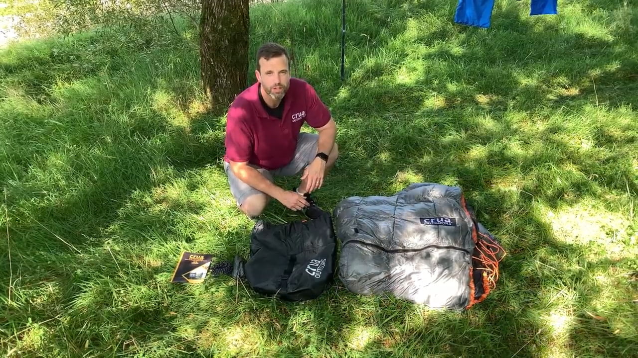 opplanet crua hammock culla setup and safety video