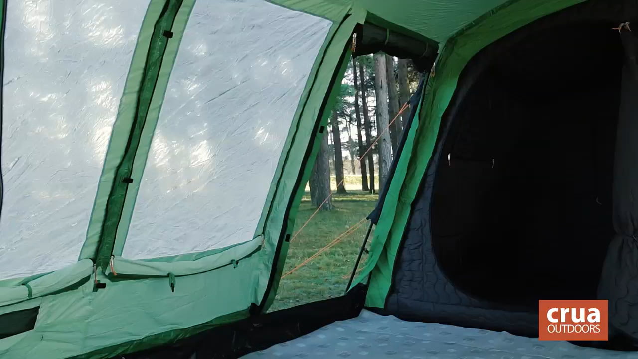 opplanet crua loj all weather 6 person heavy duty insulated tent video