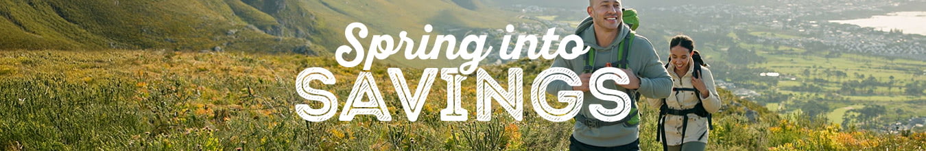 Spring into Savings - up to 25% Off!