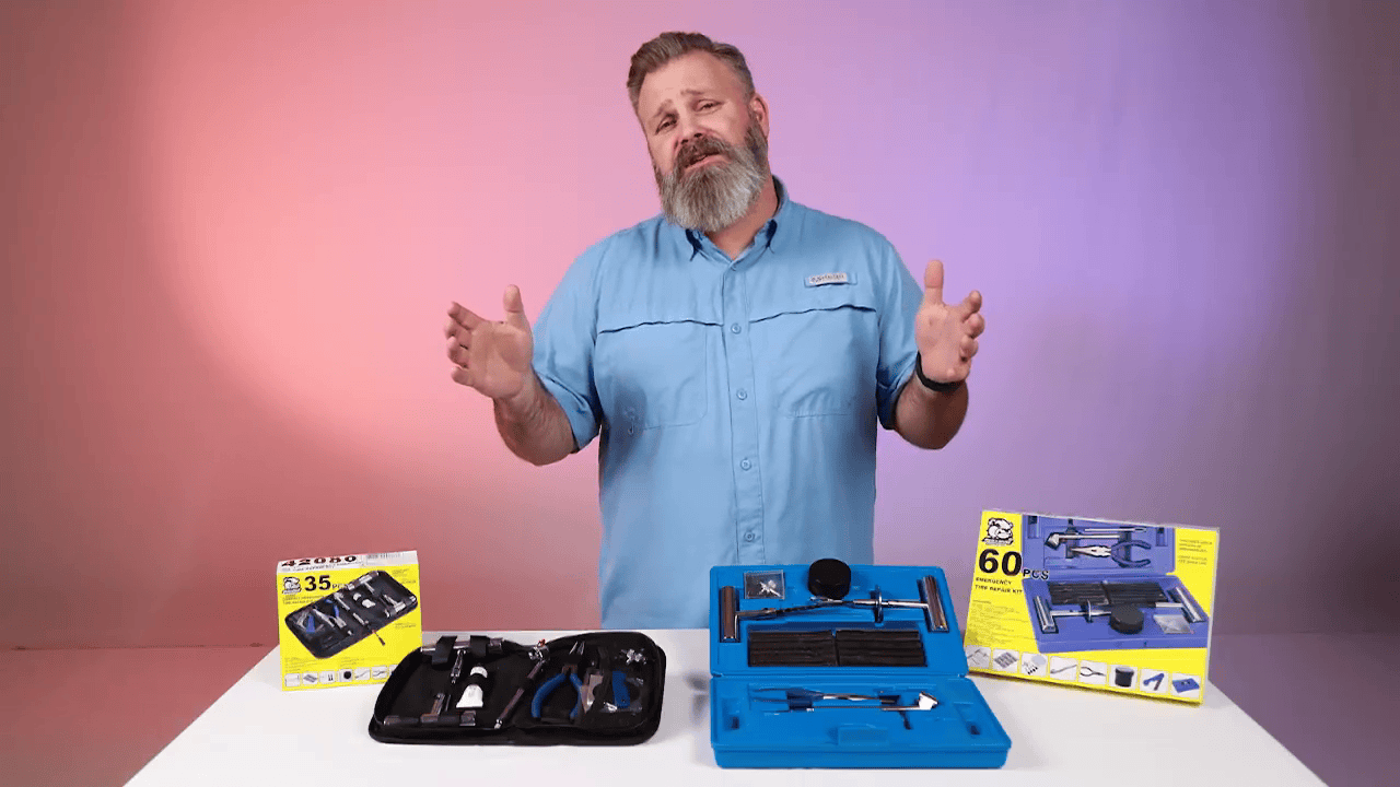 opplanet deep dive bulldog winch emergency tire repair kits video