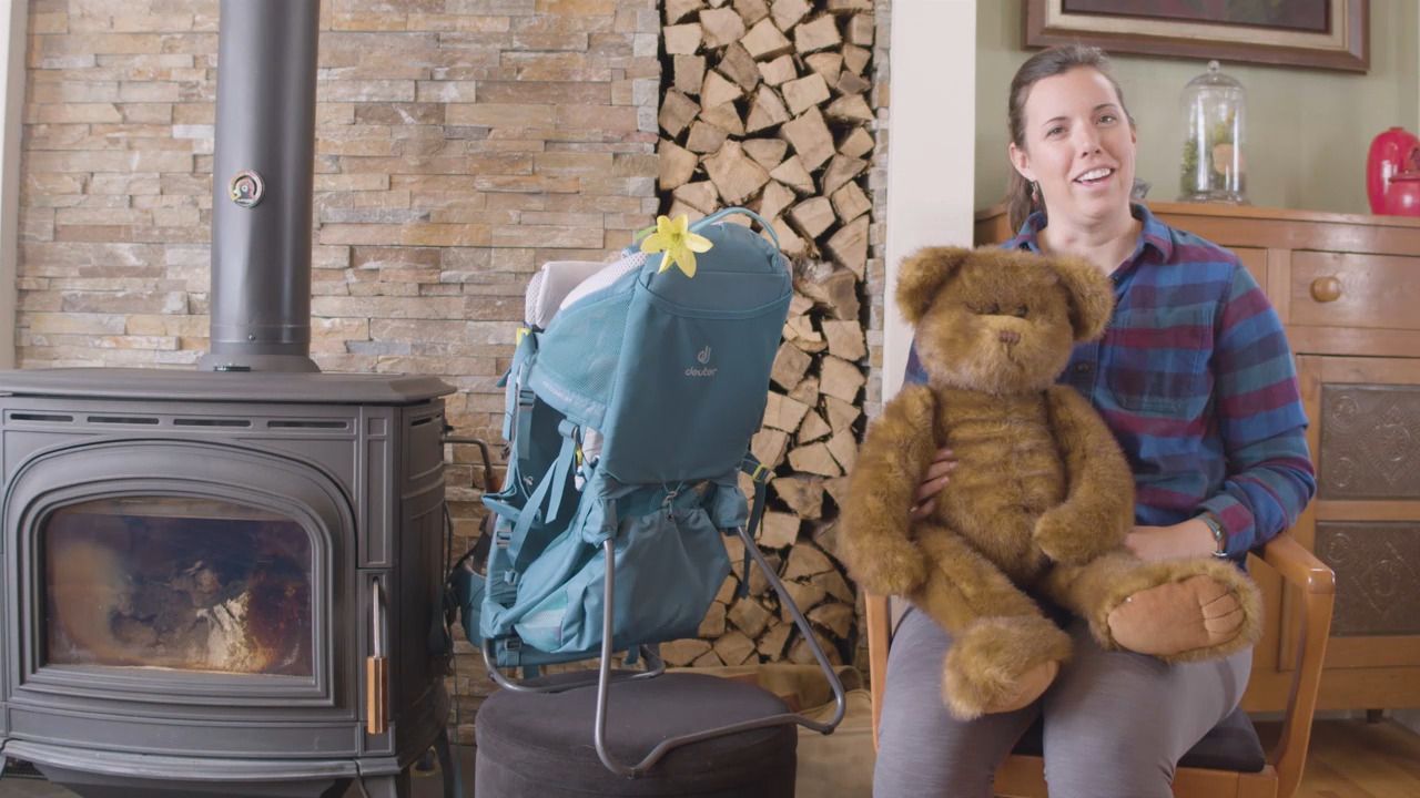 opplanet deuter kid comfort active sl child carrier overview video