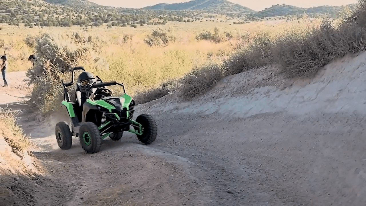 opplanet drift hero 1200w go kart video