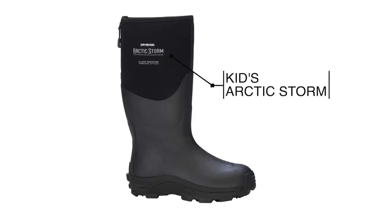 opplanet dryshod kids arctic storm video