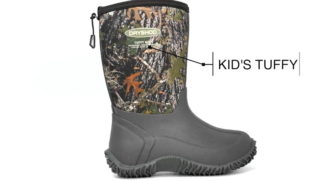 opplanet dryshod kids tuffy video